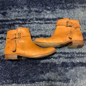 FRYE Melissa Knotted Short Polished Boots